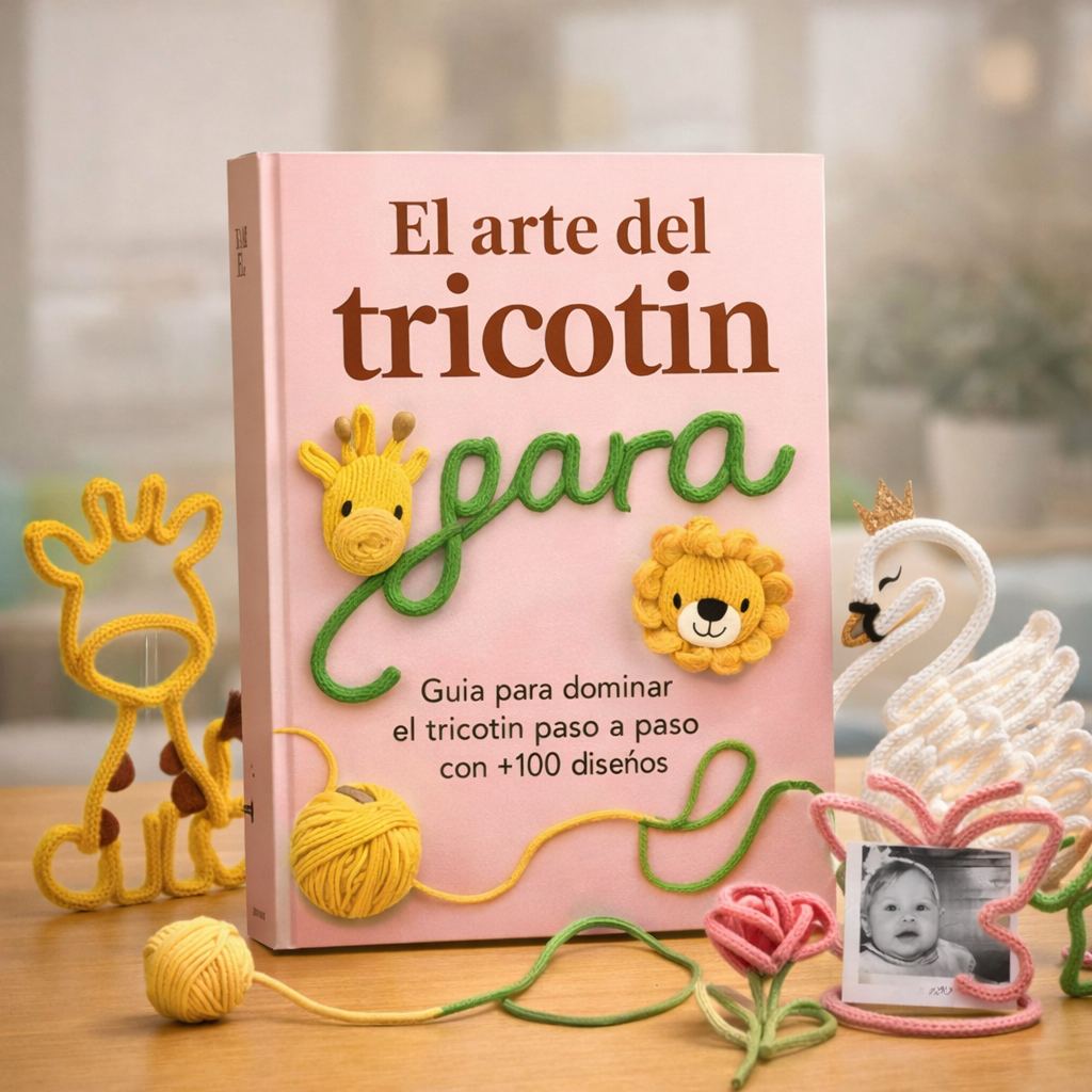 El arte del tricotín + 10 Bonos de Regalo 🎁