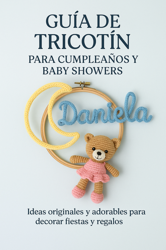 Guia de Tricotin para Cumpleaños y Baby Showers