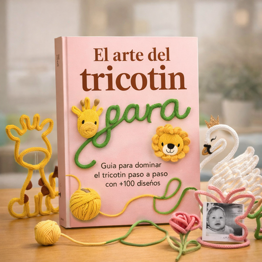 El arte del tricotín + 10 Bonos de Regalo 🎁